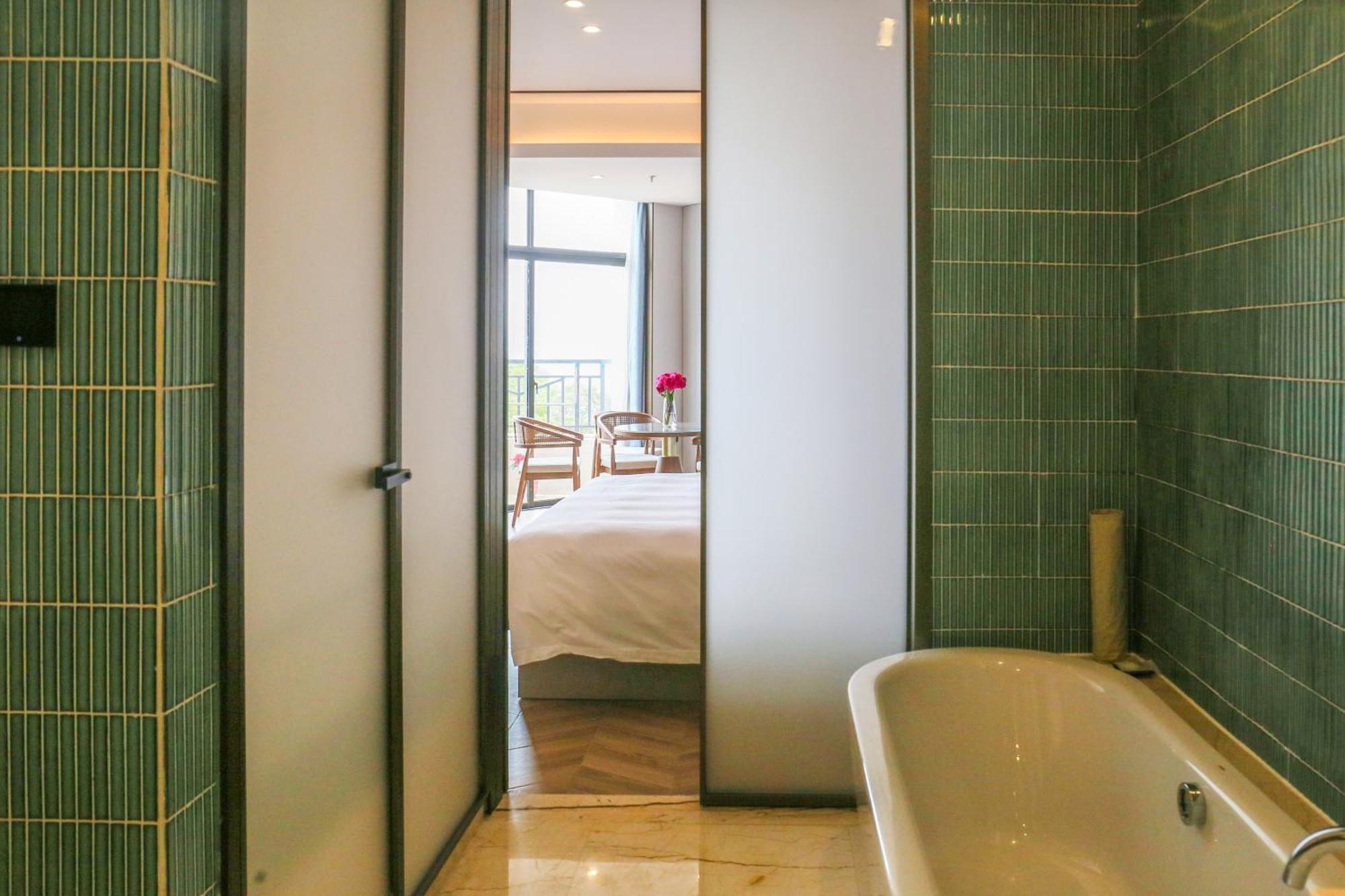 Wanda Realm Xiamen North Bay Hotell Exteriör bild
