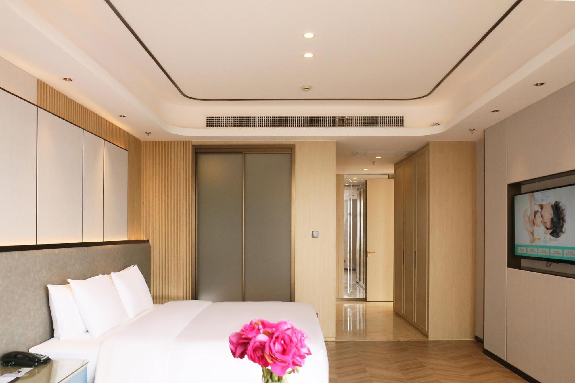 Wanda Realm Xiamen North Bay Hotell Exteriör bild