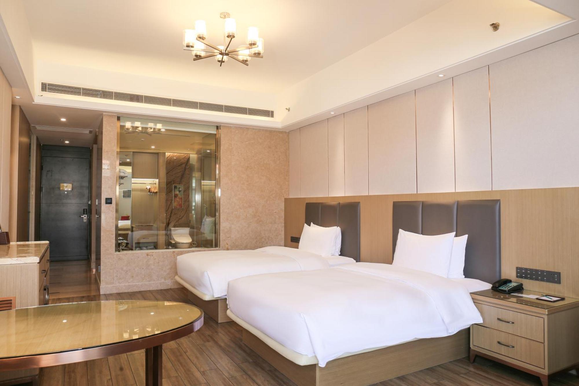 Wanda Realm Xiamen North Bay Hotell Exteriör bild