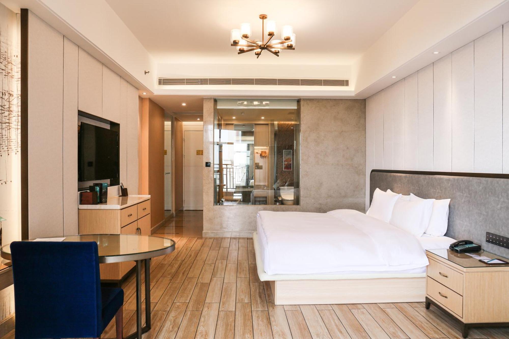 Wanda Realm Xiamen North Bay Hotell Exteriör bild